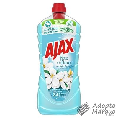 Ajax Fête des Fleurs - Nettoyant ménager - Parfum Jasmin  "Le flacon de 1,25L"