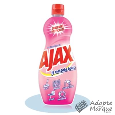 Ajax Je nettoie Tout - Nettoyant ménager - Fraîcheur Florale Le flacon de 500ML