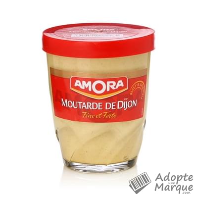 Amora Moutarde de Dijon Fine & Forte Le bocal de 150G
