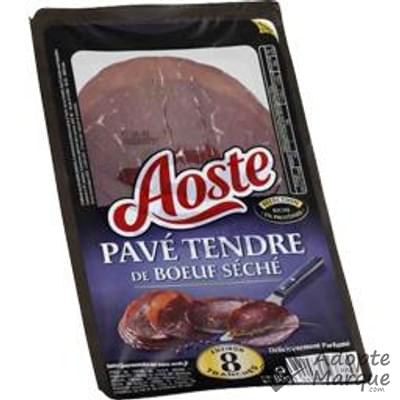 Aoste Pavé Tendre de Bœuf séché La barquette de 8 tranches - 80G