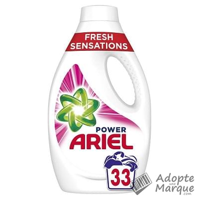 Ariel Power - Lessive liquide Sensations Fraîcheur "Le flacon de 1,815L (33 doses)"