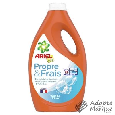 Ariel Simply - Lessive liquide Fraîcheur intense "Le flacon de 1,815L (33 doses)"