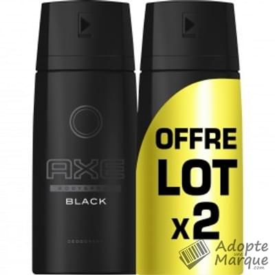 Axe Déodorant anti-transpirant - Black Les 2 sprays de 150ML