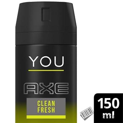 Axe Déodorant anti-transpirant - Clean Fresh  Le spray de 150ML