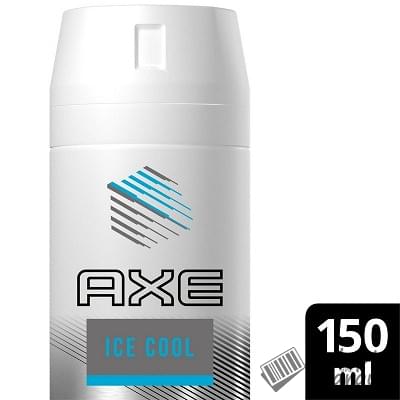 Axe Déodorant anti-transpirant - Ice Cool Efficacité Le spray de 150ML