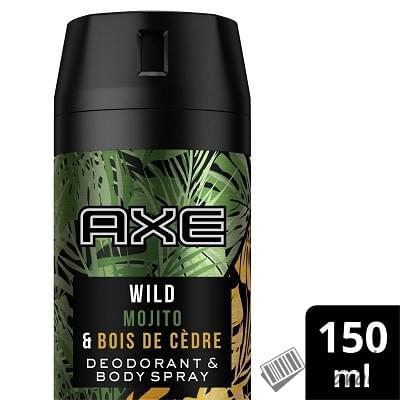 Axe Déodorant anti-transpirant - Wild Le spray de 150ML
