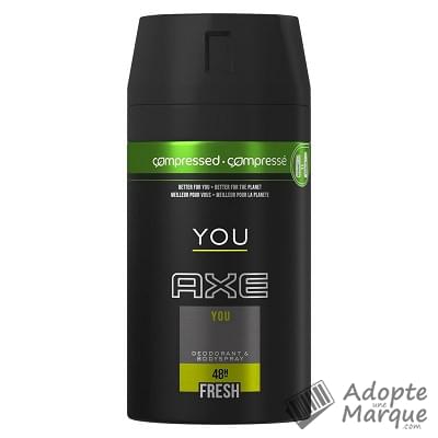 Axe Déodorant compressé - You Le spray de 100ML