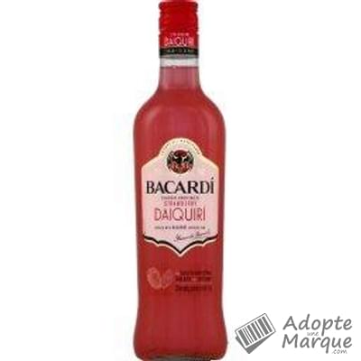 Bacardi Cocktail Strawberry Daiquiri - 14,9% vol. La bouteille de 70CL