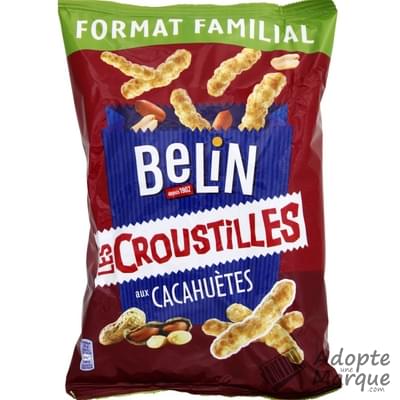 Belin Croustilles - Biscuits apéritif Goût Cacahuète Le sachet de 138G