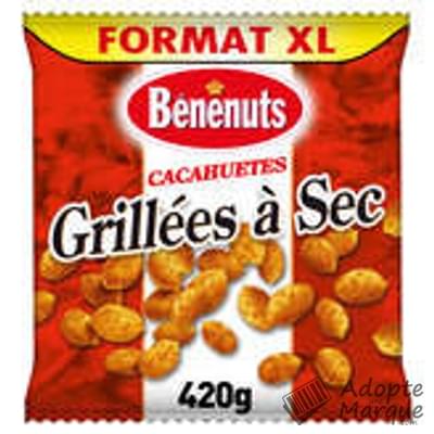 Bénénuts Cacahuètes Grillées à Sec Le sachet de 420G