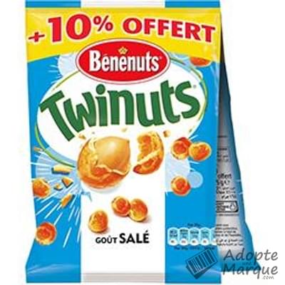 Bénénuts Twinuts® Goût Salé Les 2 sachets de 165G