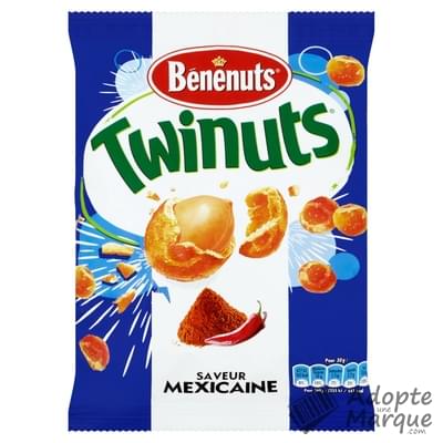 Bénénuts Twinuts® Saveur Mexicaine Le sachet de 150G