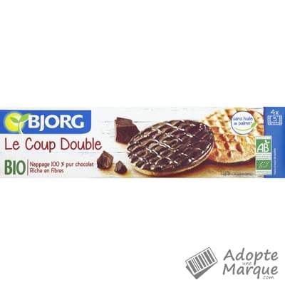 Bjorg Biscuits Coup Double Le paquet de 200G