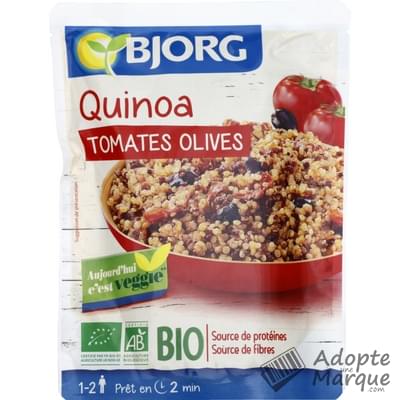 Bjorg Quinoa Tomates & Olives Le sachet de 250G