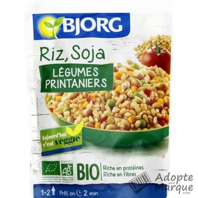 Bjorg Riz, Soja & Légumes Le sachet de 250G