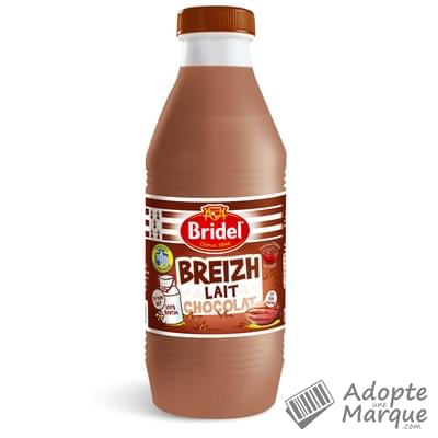 Bridel Breizh - Lait frais au chocolat La bouteille de 1L