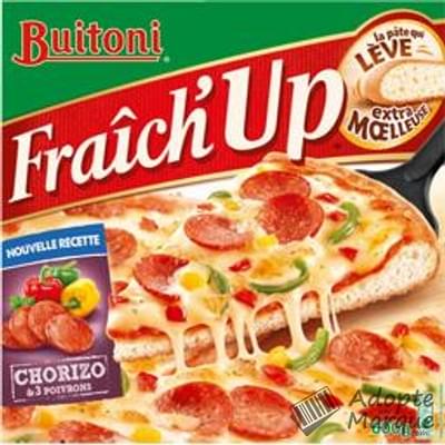 Buitoni Fraîch'Up - Pizza Chorizo, Fromage & Poivrons La pizza de 600G