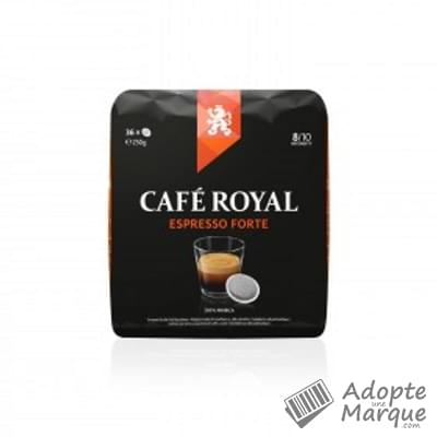 Café Royal Café en dosettes - Espresso Forte (Compatible avec Senseo) La boîte de 36 capsules - 250G