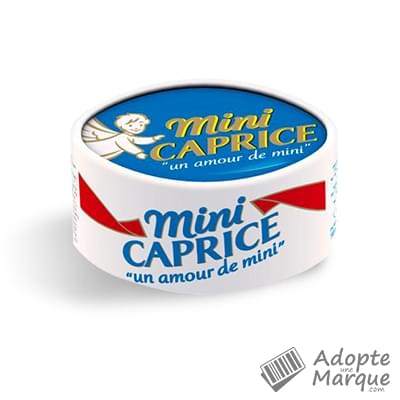 Caprice des Dieux Mini Caprice - Fromage à Pâte Molle 31%MG La boîte de 50G