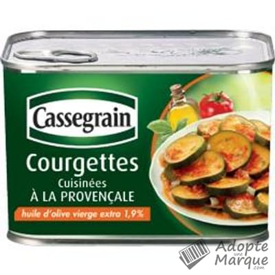 Cassegrain Courgettes cuisinées à la Provençale à l'huile d'olive vierge-extra La conserve de 660G