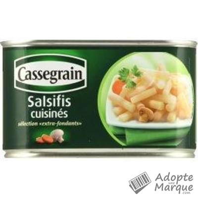 Cassegrain Salsifis cuisinés Sélection extra-fondants La conserve de 400G