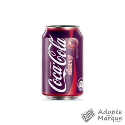 Coca Cola Cherry - Boisson rafraîchissante aux extraits végétaux & Arômes Cerise La canette de 33CL