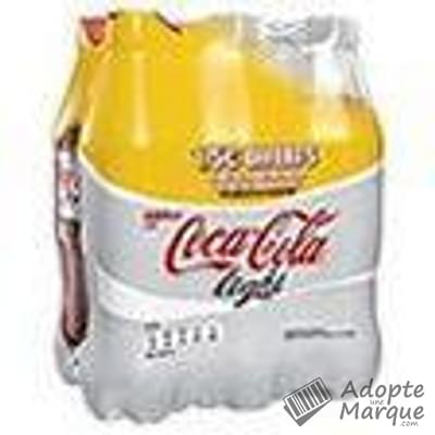 Coca Cola Light - Boisson rafraîchissante aux extraits végétaux Les 6 bouteilles de 50CL