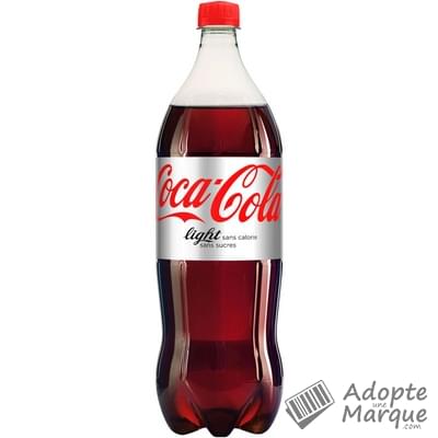 Coca Cola Light - Boisson rafraîchissante aux extraits végétaux La bouteille de 2L