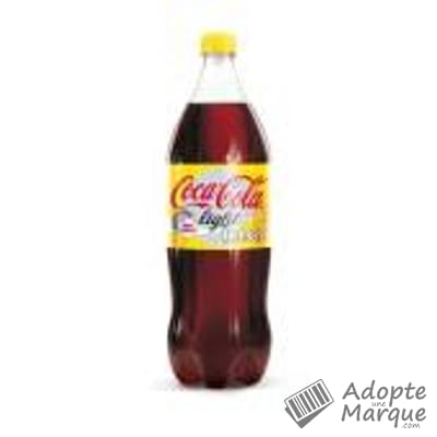 Coca Cola Light & Lemon - Boisson rafraîchissante aux extraits végétaux & Arômes Citron "La bouteille de 1,5L"