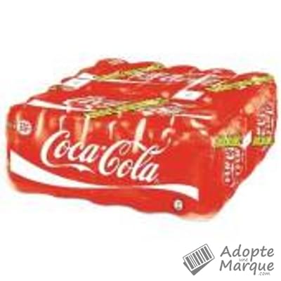 Coca Cola Original - Boisson rafraîchissante aux extraits végétaux Les 30 canettes de 33CL