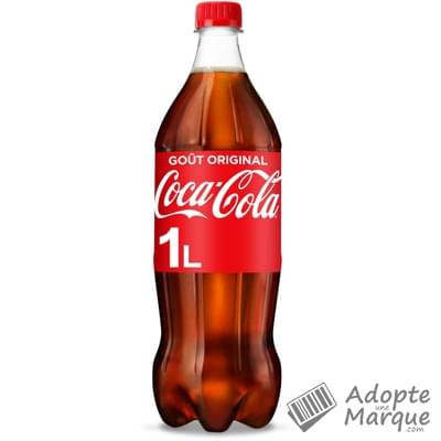 Coca Cola Original - Boisson rafraîchissante aux extraits végétaux La bouteille de 1L