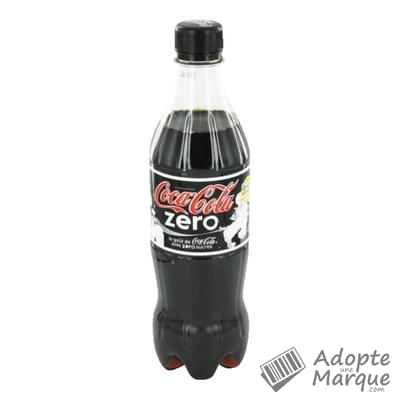 Coca Cola Zero - Boisson rafraîchissante aux extraits végétaux La bouteille de 50CL