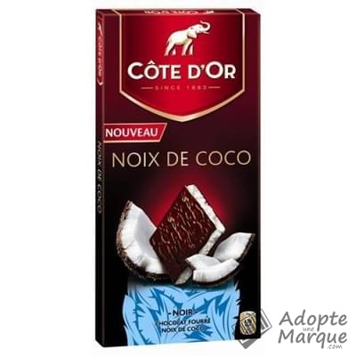 Côte d'Or Chocolat Fourré Noix de Coco La tablette de 150G