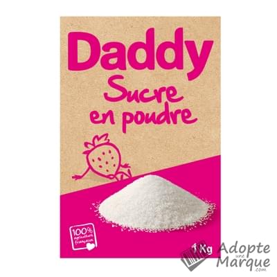 Daddy Sucre en poudre L'étui de 1KG