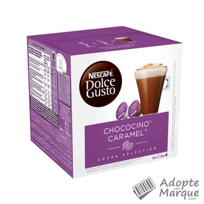 Dolce Gusto Capsules de Café Chococino® Caramel La boîte de 16 capsules