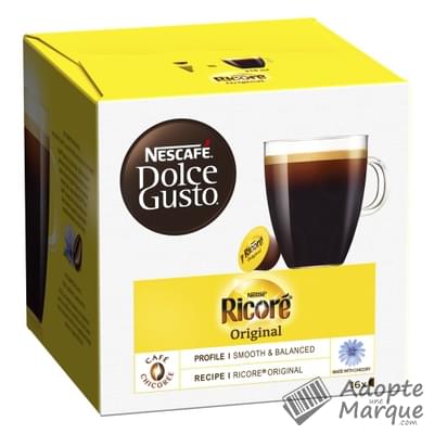 Dolce Gusto Capsules de Café Ricoré® Original La boîte de 16 capsules