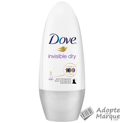 Dove Déodorant Bille Invisible Dry Le roll-on de 50ML