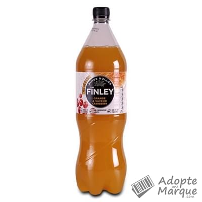 FÏNLEY Boisson Pétillante Orange & Saveur Cranberry "La bouteille de 1,5L"