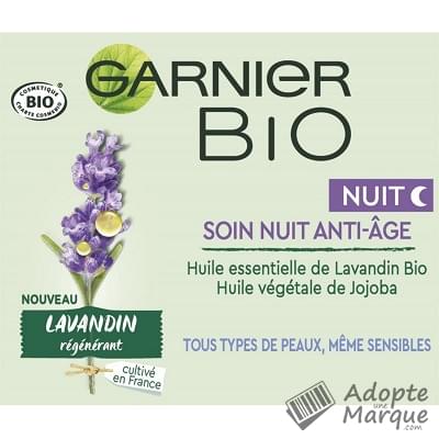 Garnier Garnier Bio - Soin nuit anti-âge Lavandin Le pot de 50ML