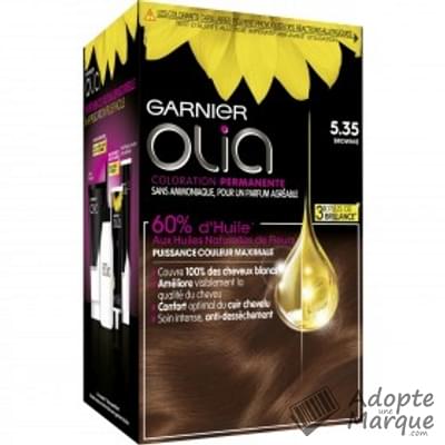 Garnier Olia - Coloration Permanente 5.35 Brownie La boîte