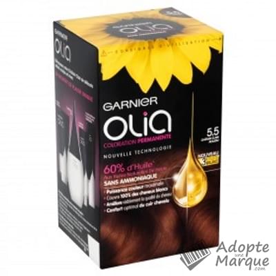 Garnier Olia - Coloration Permanente 5.5 Châtain clair acajou La boîte