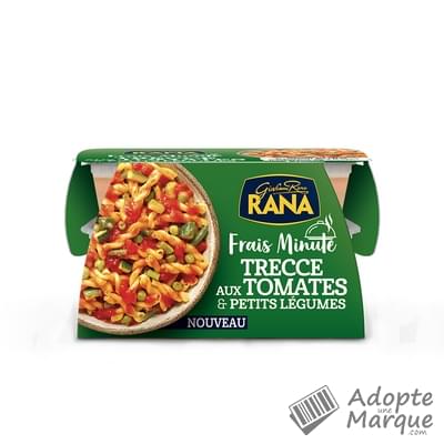 Giovanni Rana Frais Minute - Trecce aux Tomates & petits Légumes La boîte de 350G