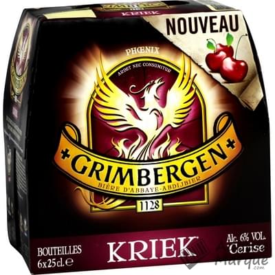 Grimbergen Bière Kriek arômatisée à la Cerise - 6% vol. Les 6 bouteilles de 25CL