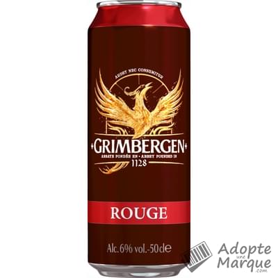 Grimbergen Bière Rouge d'Abbaye - 6% vol. La canette de 50CL