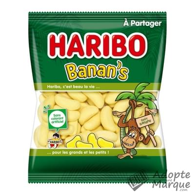 Haribo Bonbons Banan's Le sachet de 300G