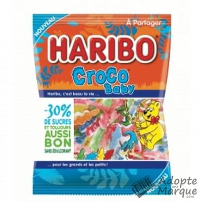 Haribo Bonbons Croco Baby gélifiés -30% de sucre Le sachet de 165G