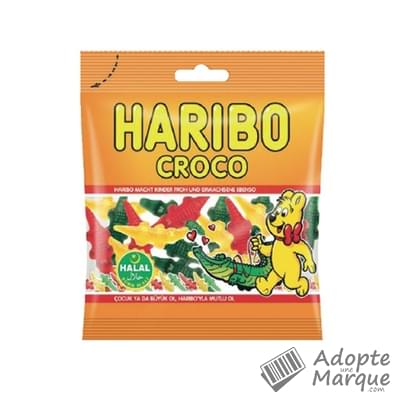 Haribo Bonbons Croco Halal Le sachet de 100G