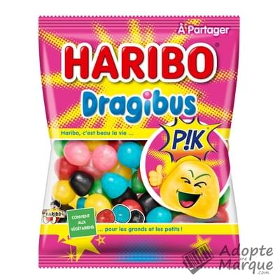 Haribo Bonbons Dragibus PIK Le sachet de 230G