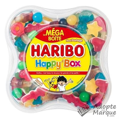 Haribo Bonbons Happy Box La boîte de 850G