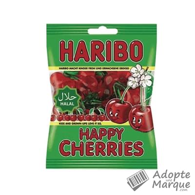 Haribo Bonbons Happy Cherry Halal Le sachet de 80G